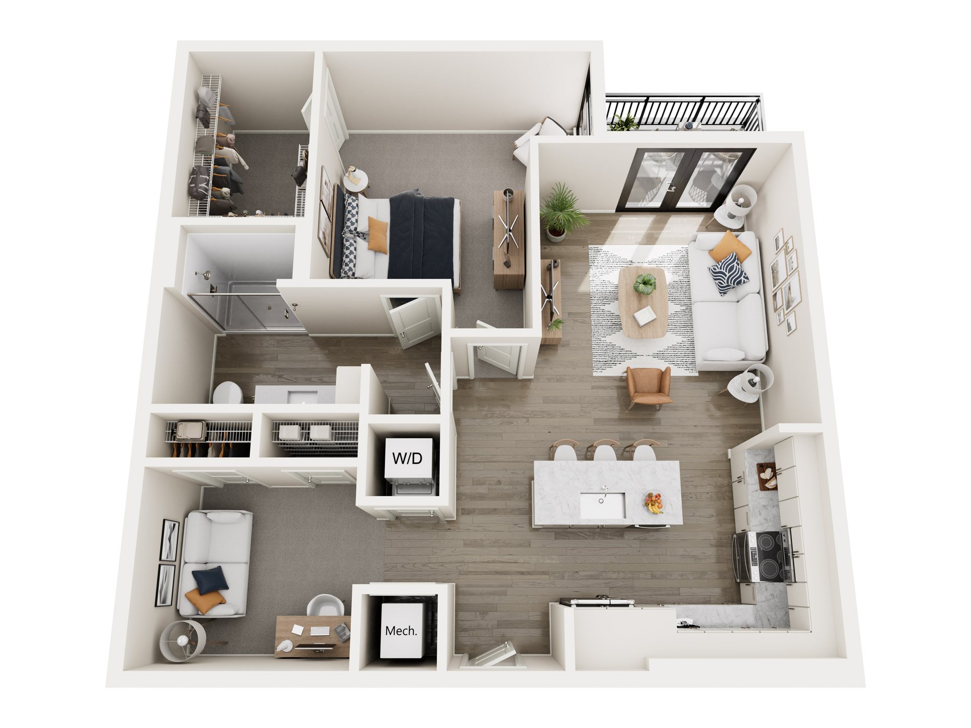 Floor plan layout diagram for A5